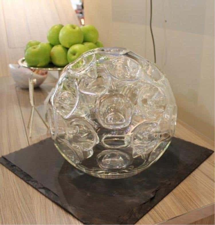 Sfera in vetro firmata Chef Gennaro Esposito by Broggi